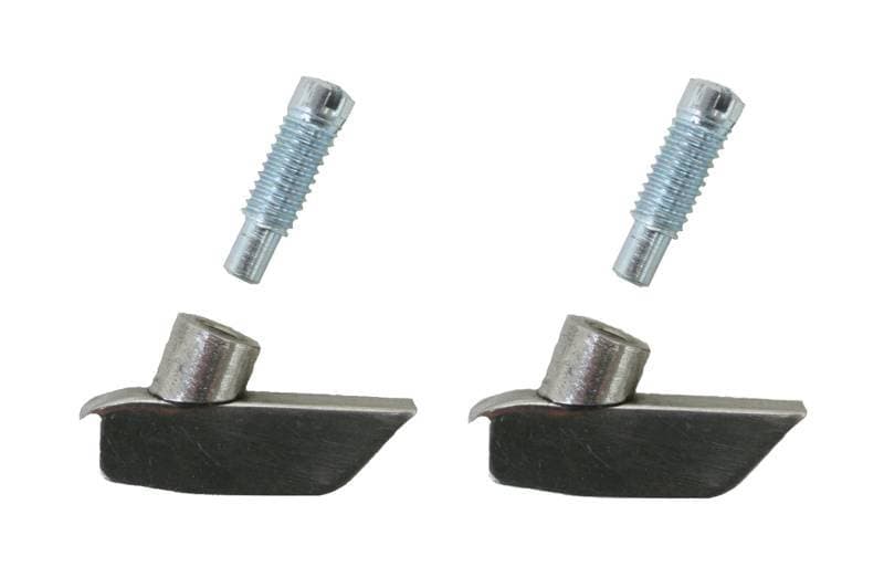 VENT WING PIVOT SET, 4 PIECES LEFT & RIGHT WITH SCREWS, BUG CONV. 1973-79 *MADE BY WCM*