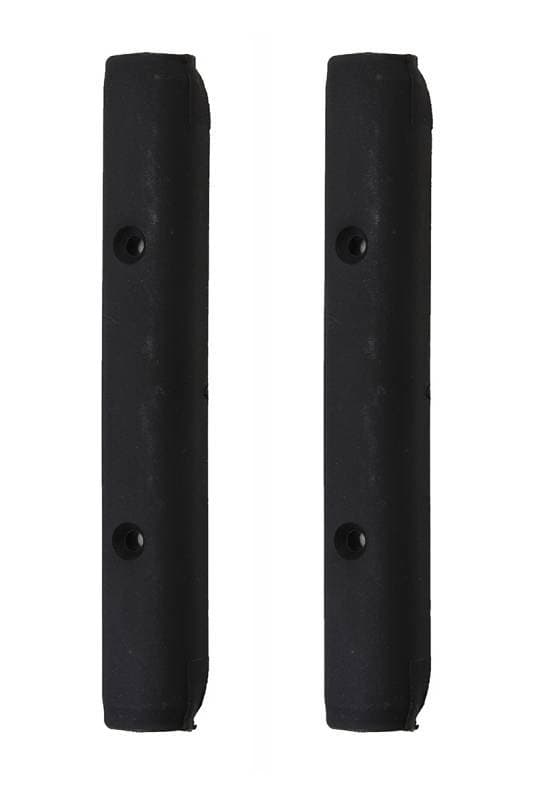 HINGE COVERS, BLACK, QUARTER WINDOW POPOUTS, BUG SEDAN 1953-77 *MADE BY WCM*