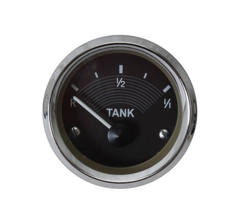 FUEL GAUGE, 12 VOLT WITH BULB, BUS 1955-67 (OEM Quality)