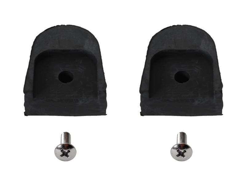 STOP, CONVERTIBLE TOP FRAME, SET OF 2 WITH SCREWS, BUG CONV. 1960-79 *MADE BY WCM*