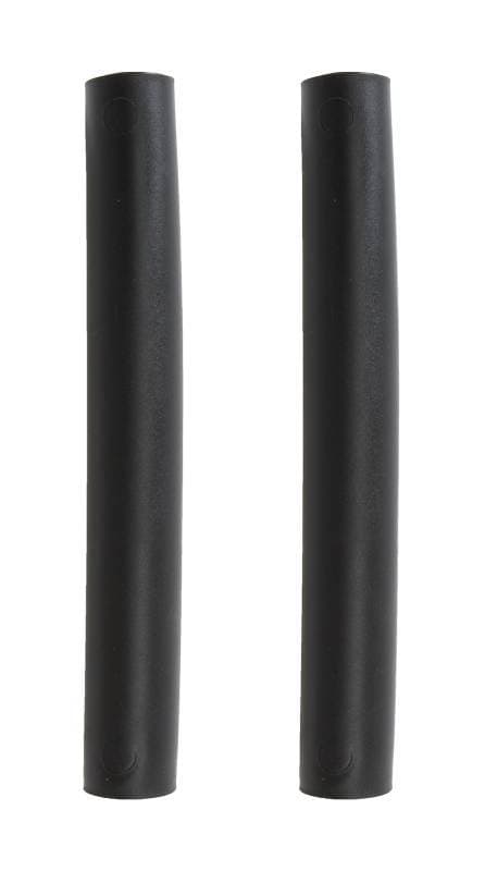 COVERS, HOOD SPRINGS, BLACK PLASTIC SET OF 2, BUG 1962-79
