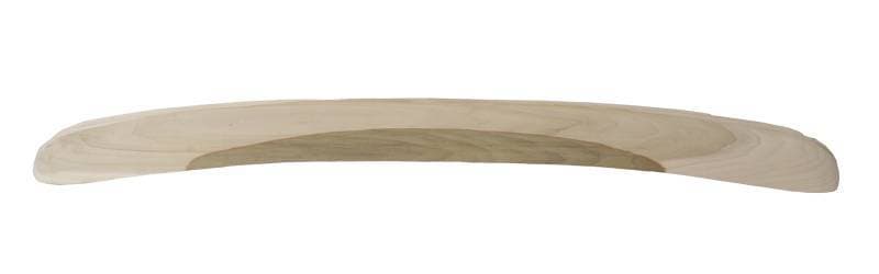 HEADER BOW, ABOVE FRONT WINDOW, WOOD, BUG CONV. 1968-72 *MADE IN USA*