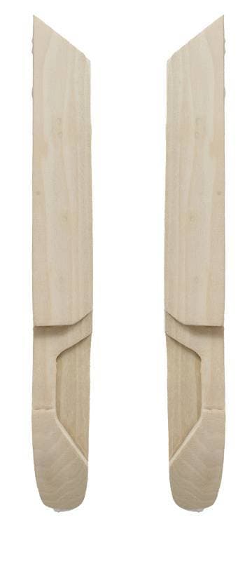 BOW, INSIDE QUARTER FACING, WOOD LEFT & RIGHT, BUG CONV. 1952-60 *MADE IN USA*