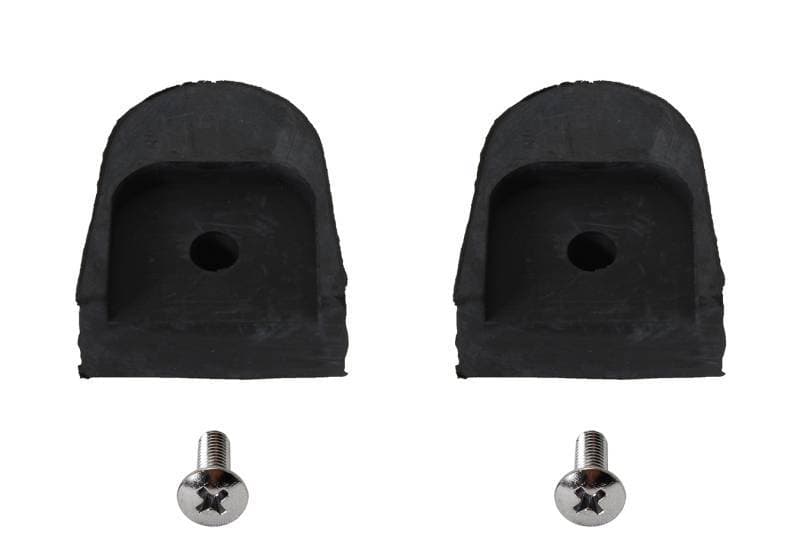 STOP, CONVERTIBLE TOP FRAME, SET OF 2 WITH SCREWS, GHIA CONV. 1958-69 *MADE BY WCM* (1969 up to VIN 149431007)