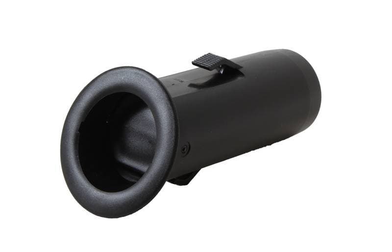 VENT, DASH LEFT OR RIGHT, BLACK PLASTIC, BUG SUPER BEETLE 1973-79
