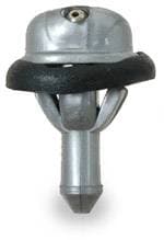 NOZZLE, WINDOW WASHER WITH SEAL, SINGLE HOLE, BUS 1966-67