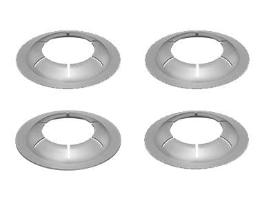 FASTNERS, DECKLID SCRIPT, 4 PIECES, GHIA 1964-74