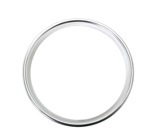 SPEEDOMETER RING, CHROME *GERMAN* STANDARD BUG 1958-77 & SUPER BEETLE 1971-72, GHIA 1956-66, THING 73-74 (SEAL PART # 111-375)