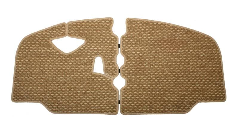 COCO MAT, BEIGE & TAN, FRONT CAB FLOOR, BUS 1968-1972