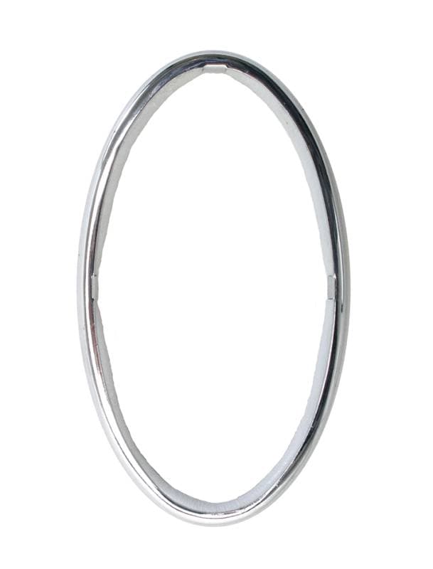 CHROME RINGS AND SEALS FOR TAIL LIGHT, LEFT AND RIGHT, BUG 1962-67