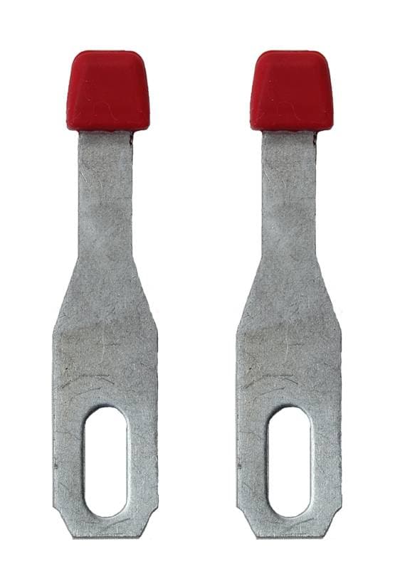HEATER LEVER WITH RED KNOB, SET OF 2, BUS 1968-73