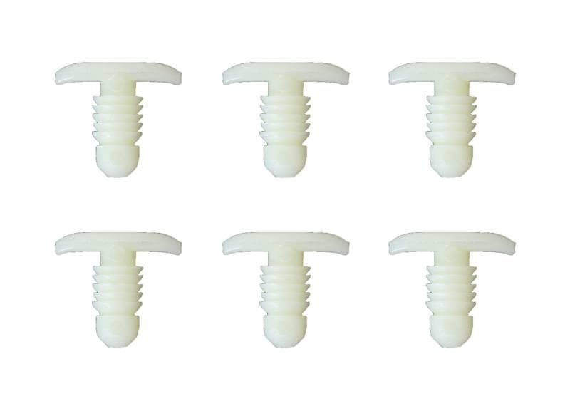 CLIPS, HOOD SEAL, 6 PIECES *GERMAN* BUG SUPER BEETLE 1973-79