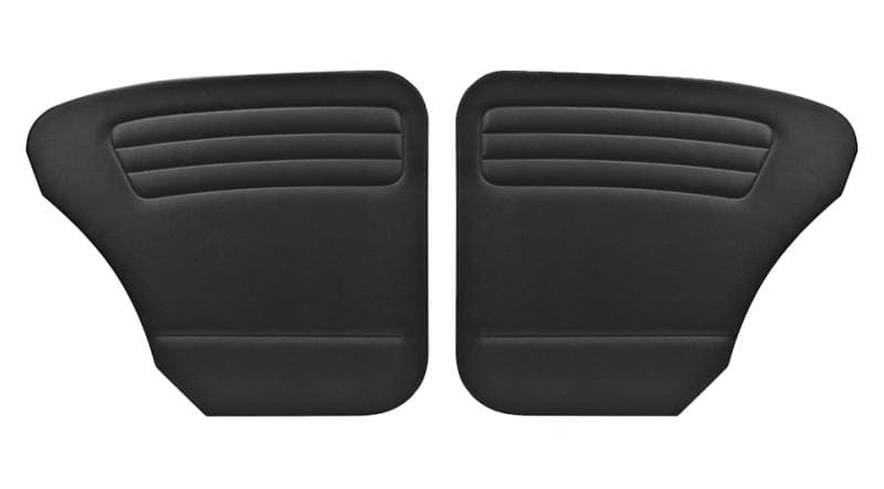QUARTER PANELS, BLACK, BUG SEDAN 1965-77