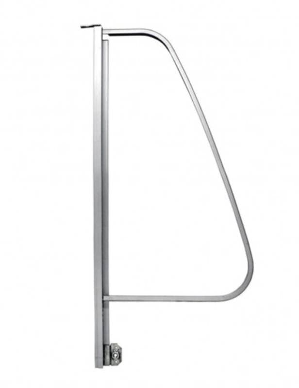 VENT WING ALUMINUM FRAME, FRONT RIGHT DOOR, BUS 1968-79
