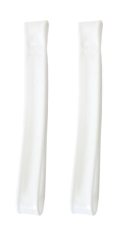 ASSIST STRAPS, BRIGHT WHITE, LEFT & RIGHT, BUG SEDAN 1956-67 (Early 1967 up to VIN # 117290083)