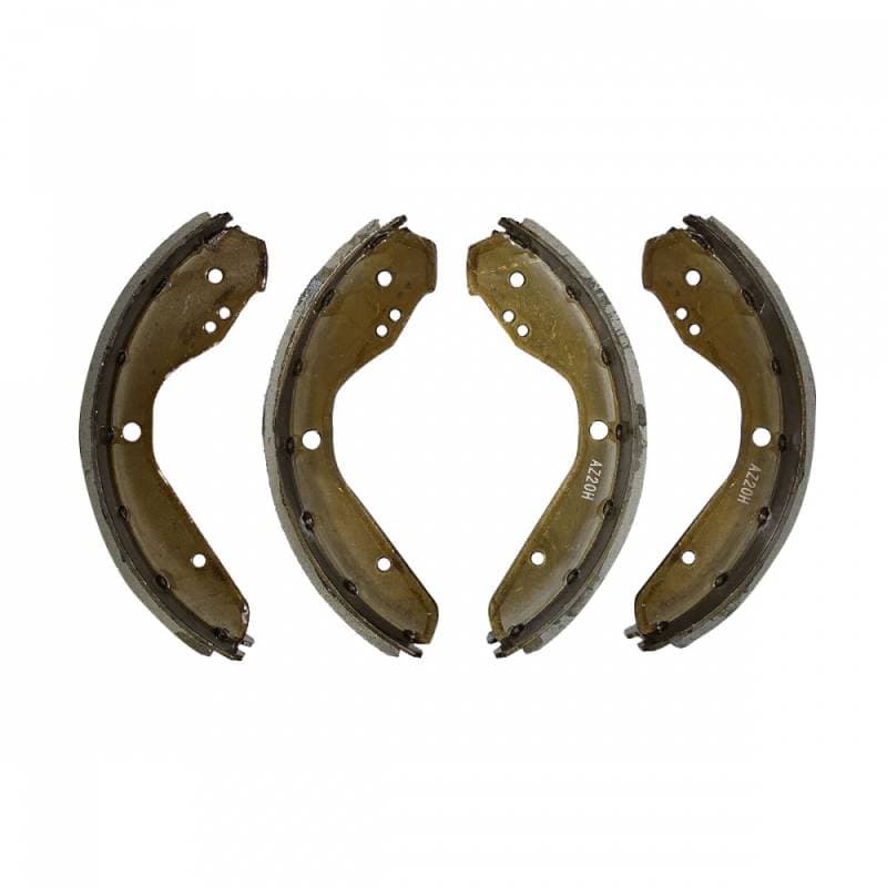BRAKE SHOE SET, DRUM BRAKES, FRONT, SUPER BEETLE 1971-79