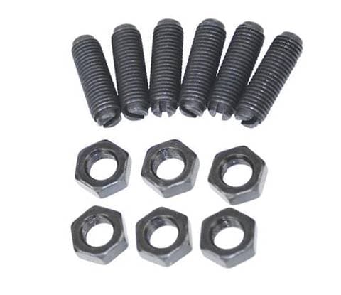 16 PIECE VALVE ADJUSTMENT SET, 13mm NUT / 8mm THREAD, BUG 61-79, BUS 60-71, GHIA 61-74, THING 73-74, TYPE 3 66-73