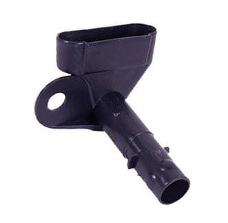 DRAIN TUBE, FRESH AIR BOX WITH FRESH AIR FAN *GERMAN* STD. BUG 1971-1974