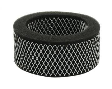 AIR CLEANER FILTER FOAM WITH MESH FOR STOCK CARB, 2" TALL