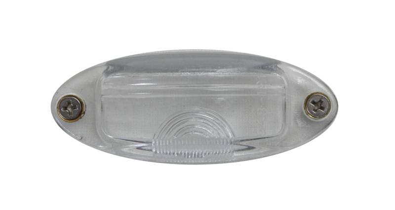 LENS, LICENSE LIGHT, GHIA 1958-74 (2 Required per car)
