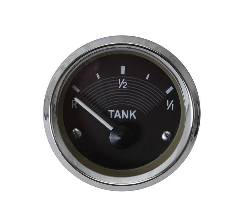 FUEL GAUGE, 12 VOLT WITH BULB, BUS 1955-67 (OEM Quality)