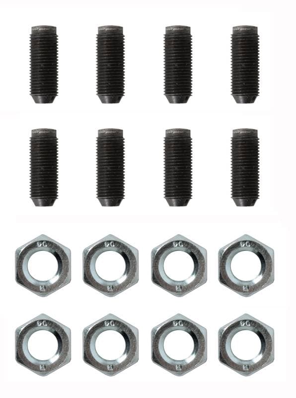 SCREWS & NUTS, VALVE ADJUSTMENT, 10mm (8 Nuts, 8 Screws) BUS 1974-79, VANAGON 1980-91