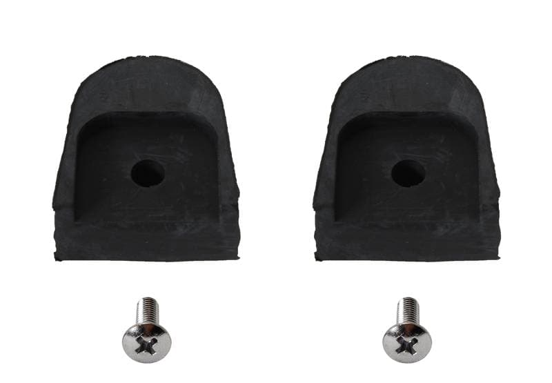 STOP, CONVERTIBLE TOP FRAME, SET OF 2 WITH SCREWS, BUG CONV. 1960-79 *MADE BY WCM*