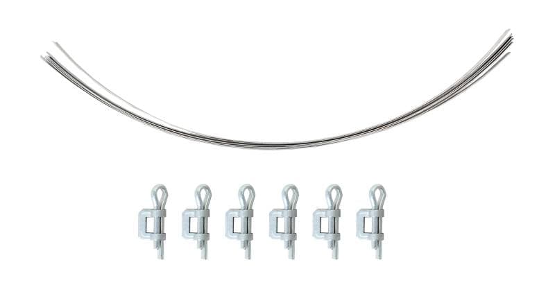 STRAP KIT, MAIN HEATER CENTER TUBE, BUS 1950-67
