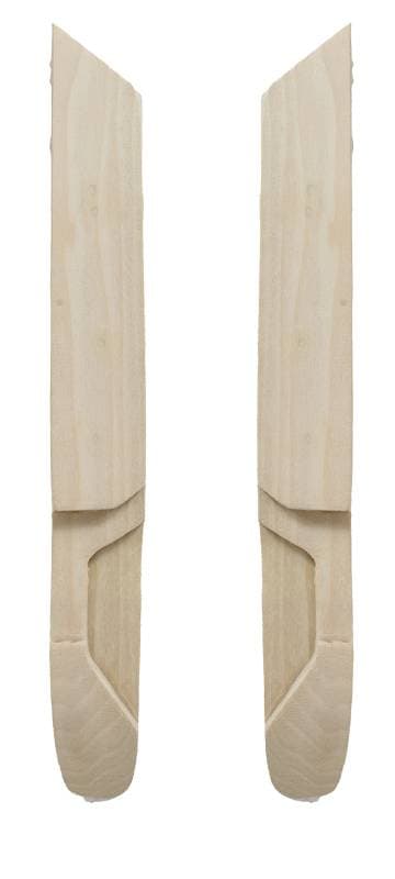 BOW, INSIDE QUARTER FACING, WOOD LEFT & RIGHT, BUG CONV. 1952-60 *MADE IN USA*