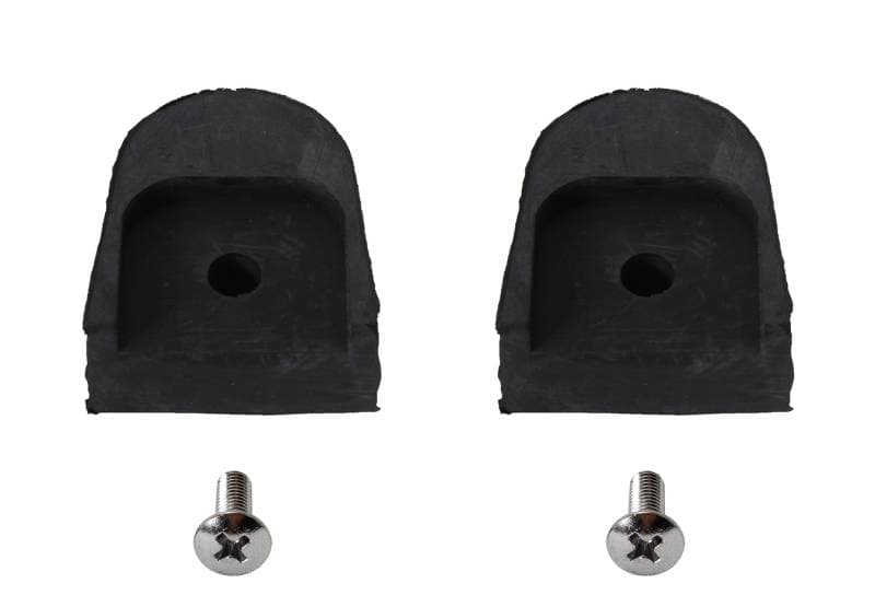 STOP, CONVERTIBLE TOP FRAME, SET OF 2 WITH SCREWS, GHIA CONV. 1958-69 *MADE BY WCM* (1969 up to VIN 149431007)