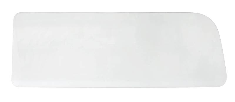 GLASS, REAR SIDE WINDOW, NO VENT WING, LEFT OR RIGHT, BUS 1968-79
