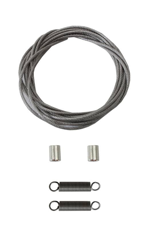 TOP TENSION WIRES & SPRINGS, BUG CONV. 1950-67 1/2 (1967 up to VIN 157250031)