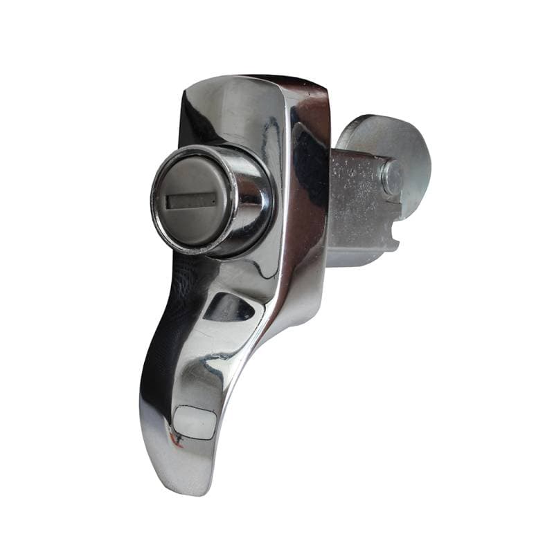 ENGINE DECK LID HANDLE LOCK WITH KEYS, BUG 1965-66, BUS 1966