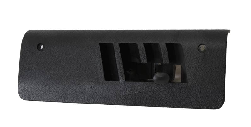 HEATER VENT, LEFT, BLACK PLASTIC, BUG CONV. 1971-79 *WCM EXCLUSIVE*