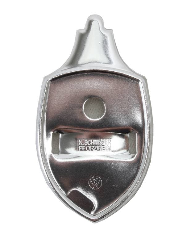 BASE ONLY, FOR FRONT HOOD EMBLEM *GERMAN* BUG 1951-63 (For both Emblem & Base see Part Numbers: 111-901 and 113-902)