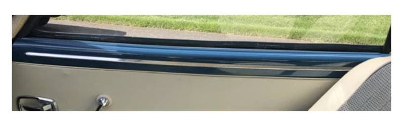 MOLDING, INSIDE ABOVE DOOR PANEL, LEFT OR RIGHT, GHIA 1956-66